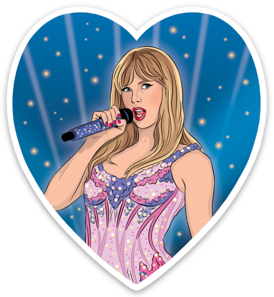 Greatest Era Heart Die Cut Sticker