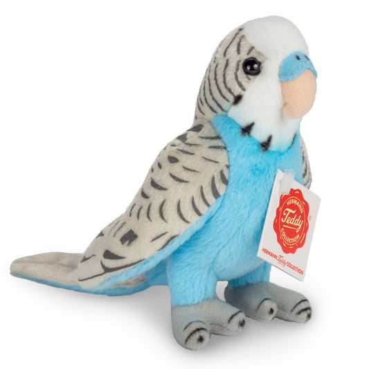 Blue Budgie Bird Soft Plush