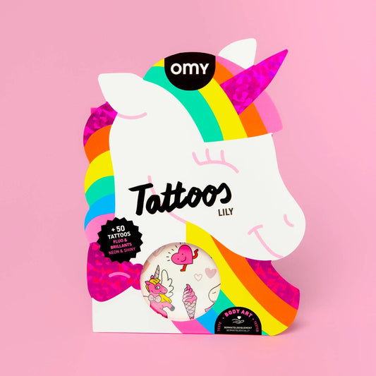 Unicorn Tattoos by Omy