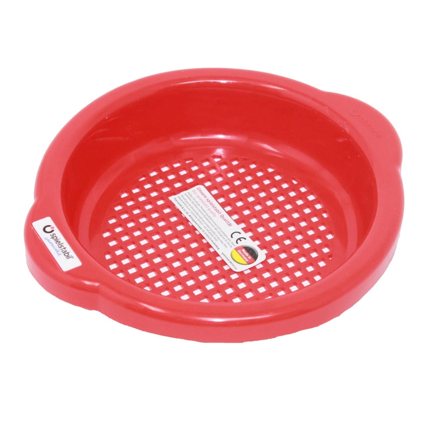 Small Sand Sieve – Durable Sandbox Sifter (Assorted Colors)