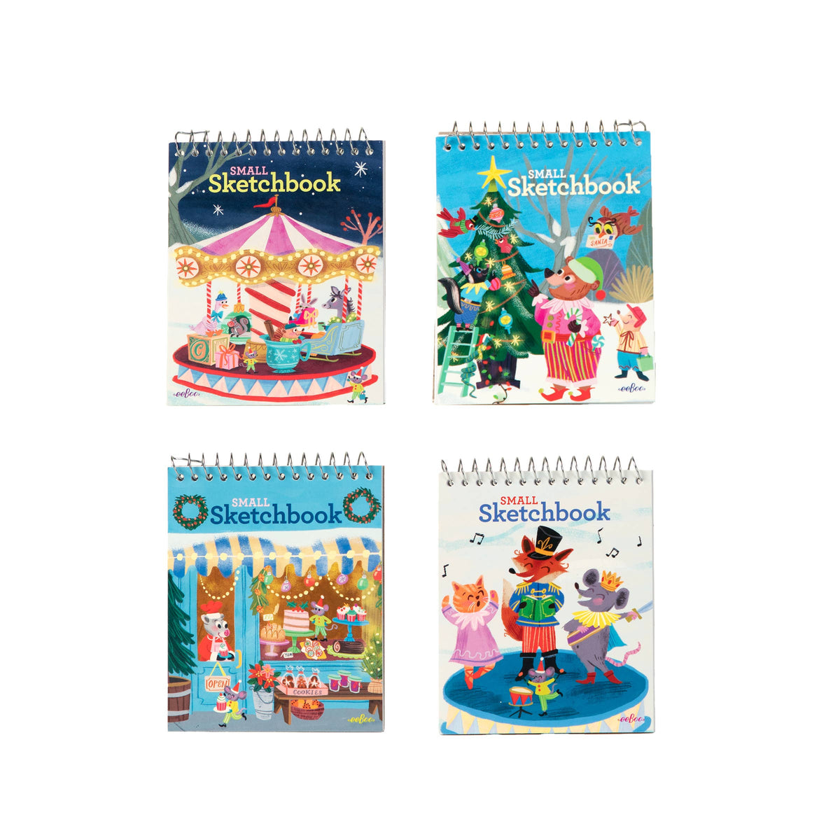 Christmas Village Small Sketchbook (Assorted)