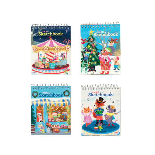 Christmas Village Small Sketchbook (Assorted)