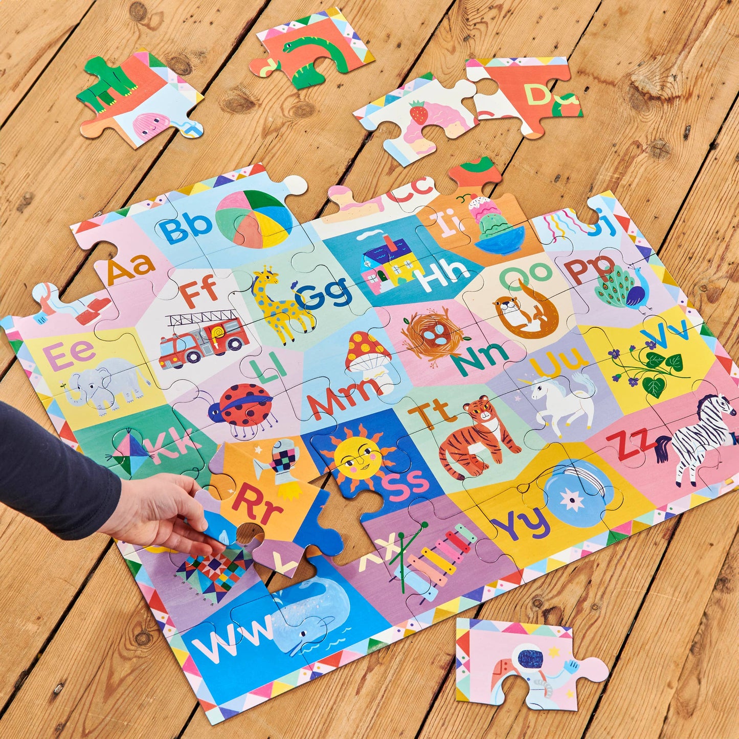 Alphabet 36 Piece Giant Puzzle by eeBoo