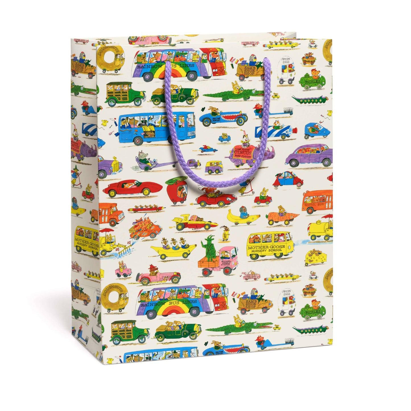 Richard Scarry Busytown Cars Gift Bag