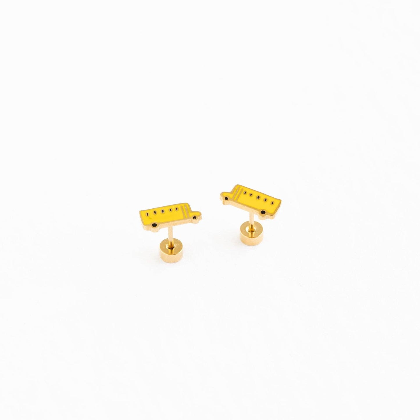 School Bus Stud Earrings