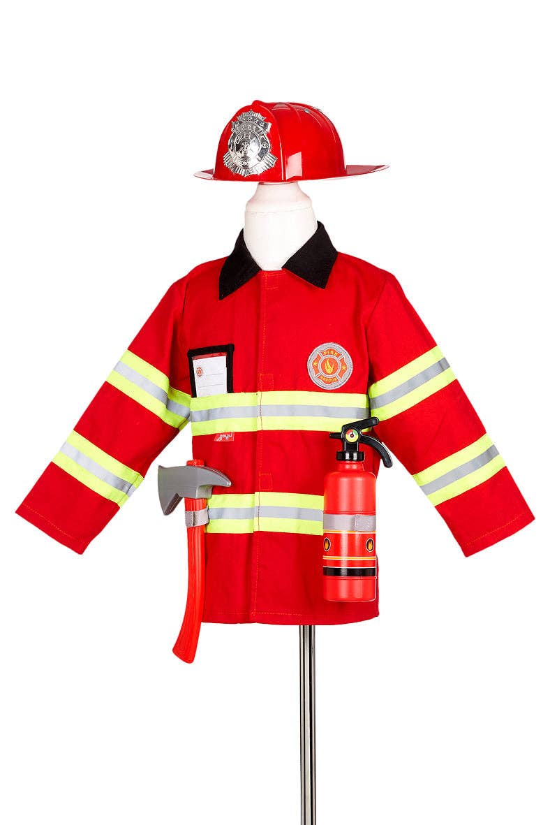 April Fireman Firefighter Costume Set – Birdie's