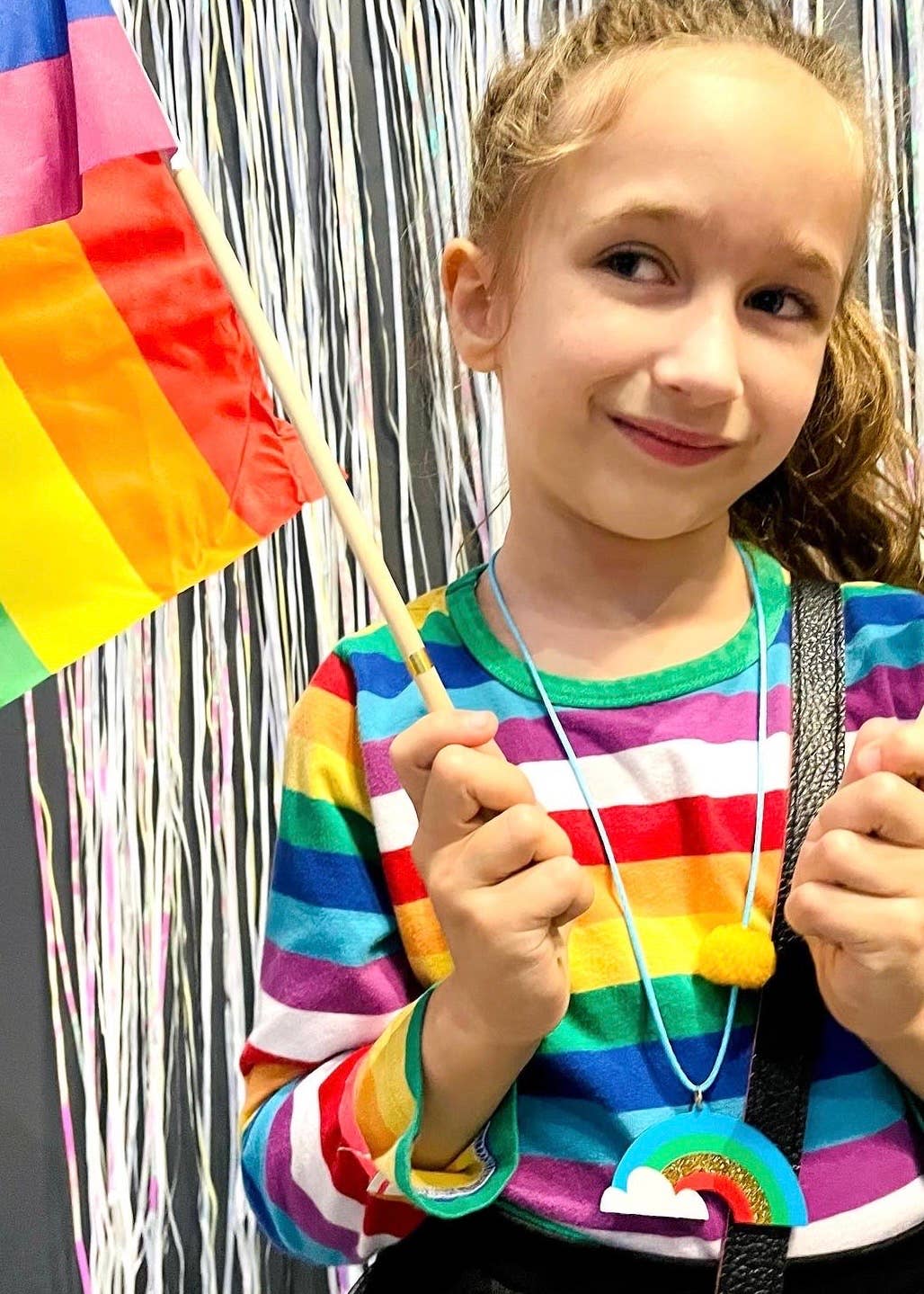 Rainbows Are Awesome Necklace by Gunner & Lux