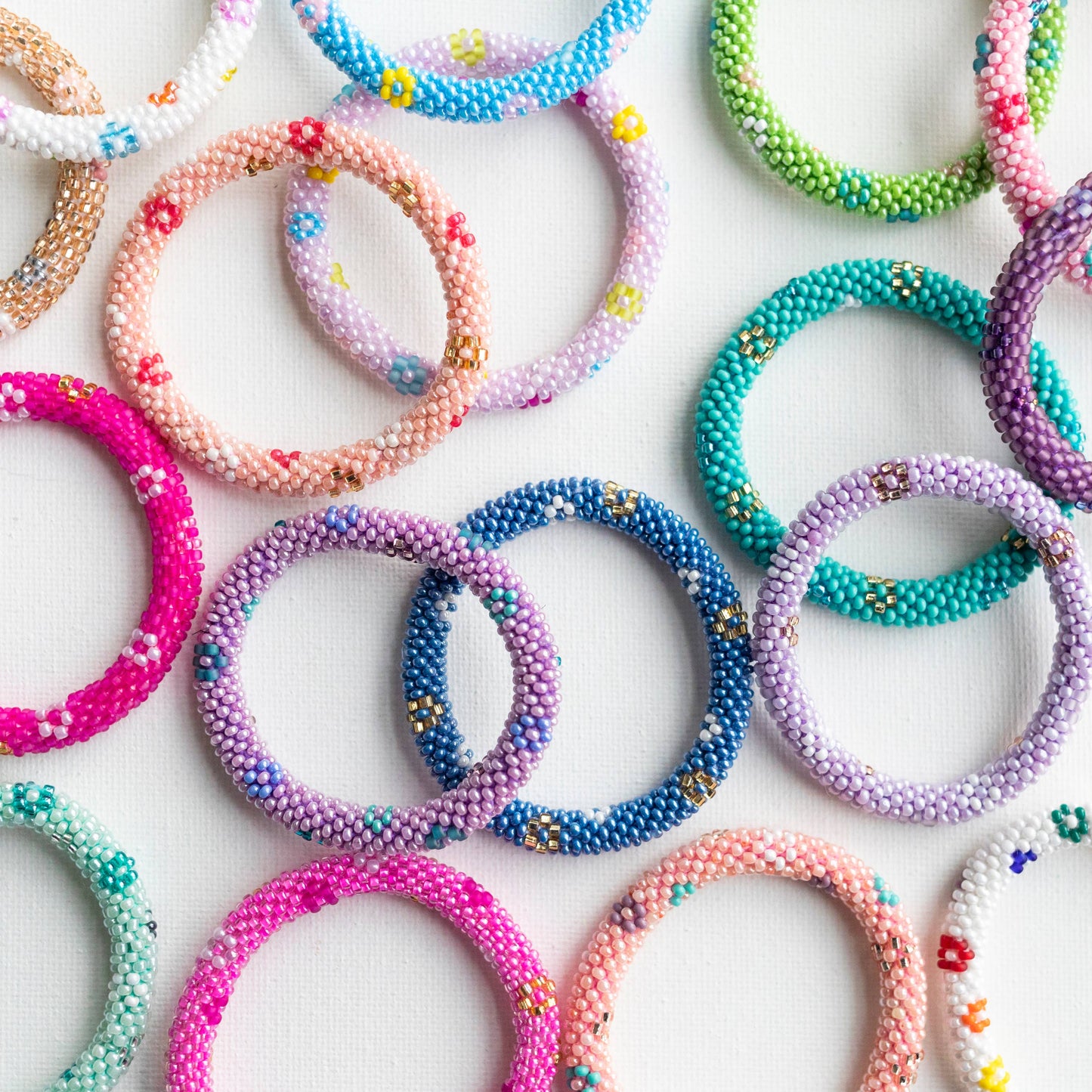 Rollies® Kids Bracelet, Flower Power, Single