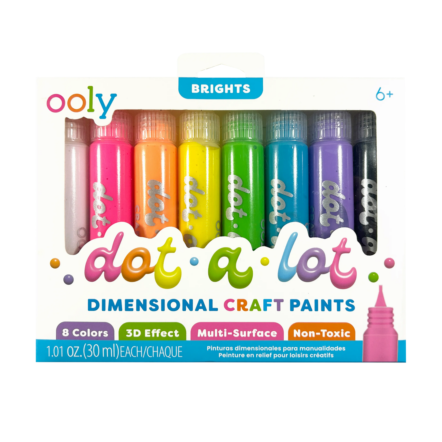 Dot-A-Lot: Dimensional Craft Paint - Bright