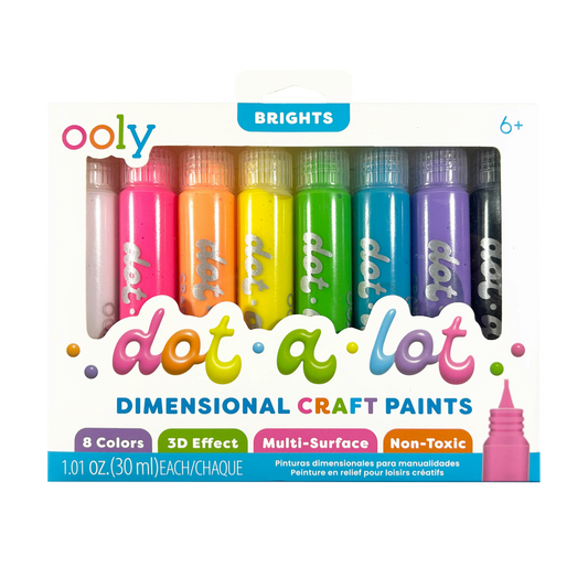 Dot-A-Lot: Dimensional Craft Paint - Bright