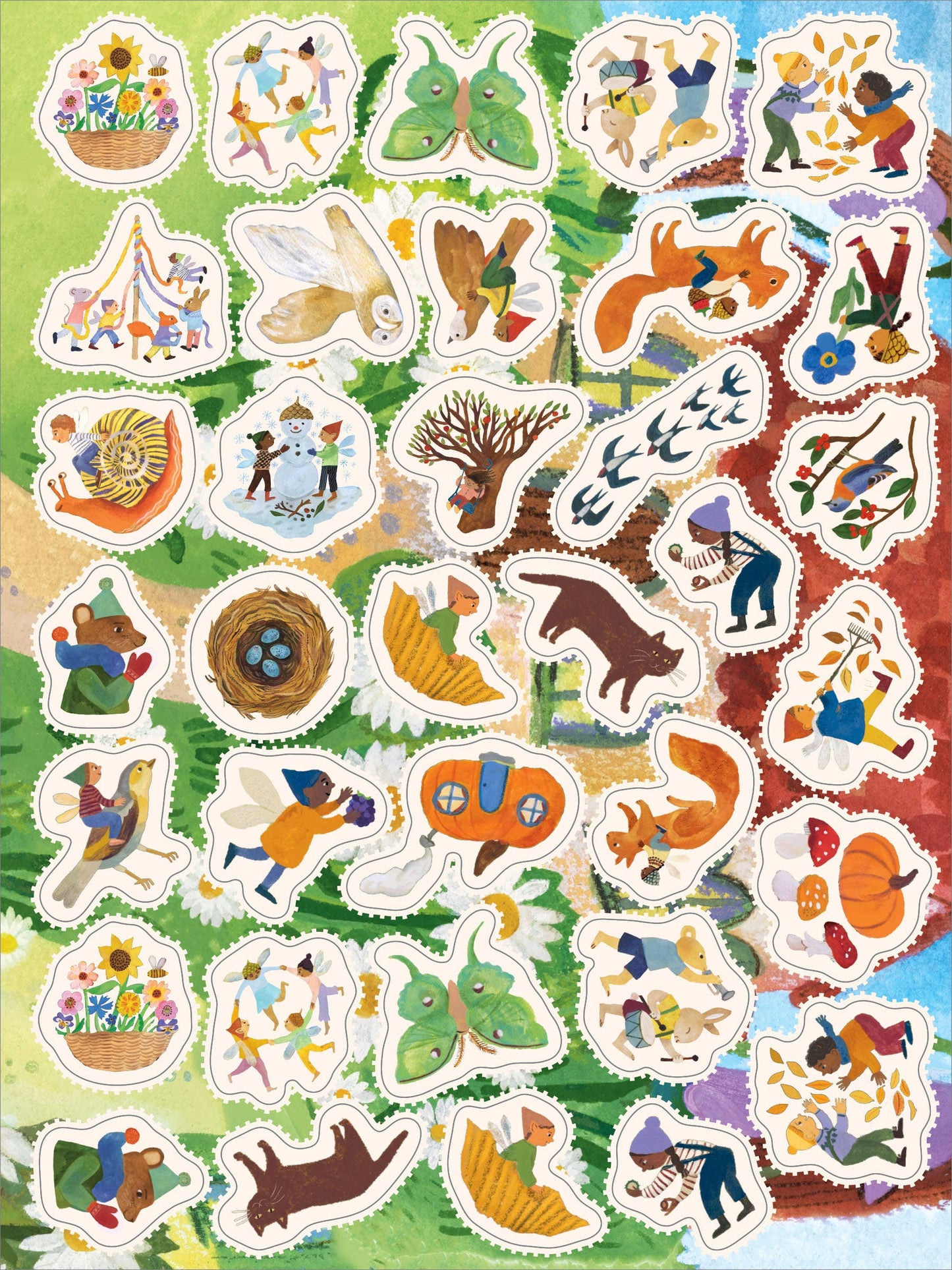 Cottage Fairies Stickers
