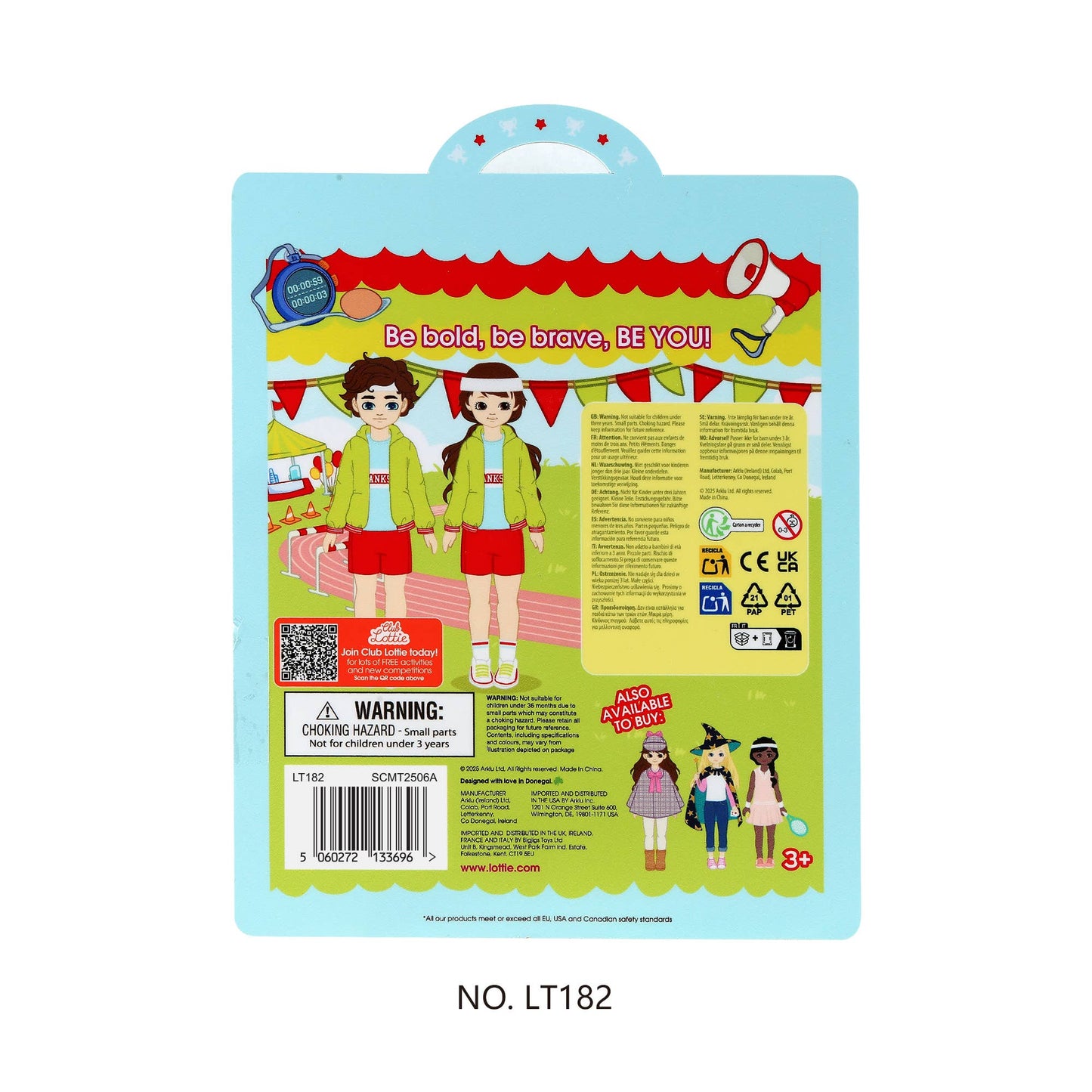 Sports Day Lottie Doll Accessories