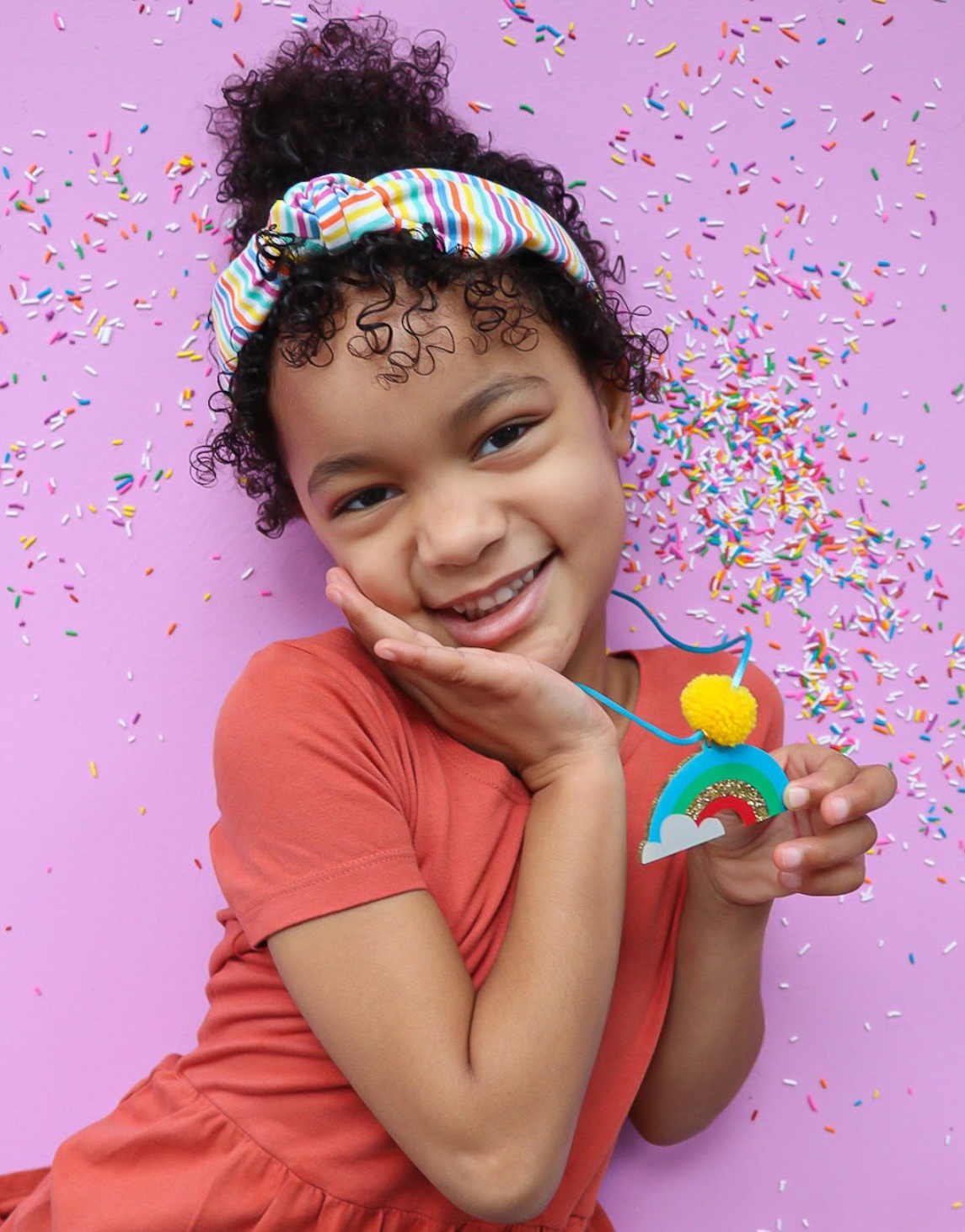 Rainbows Are Awesome Necklace by Gunner & Lux