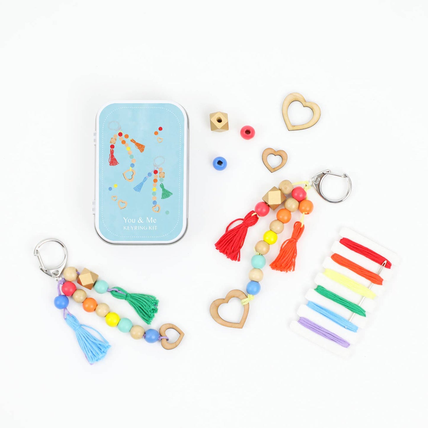 'You and Me' Tassel Keyring Gift Kit