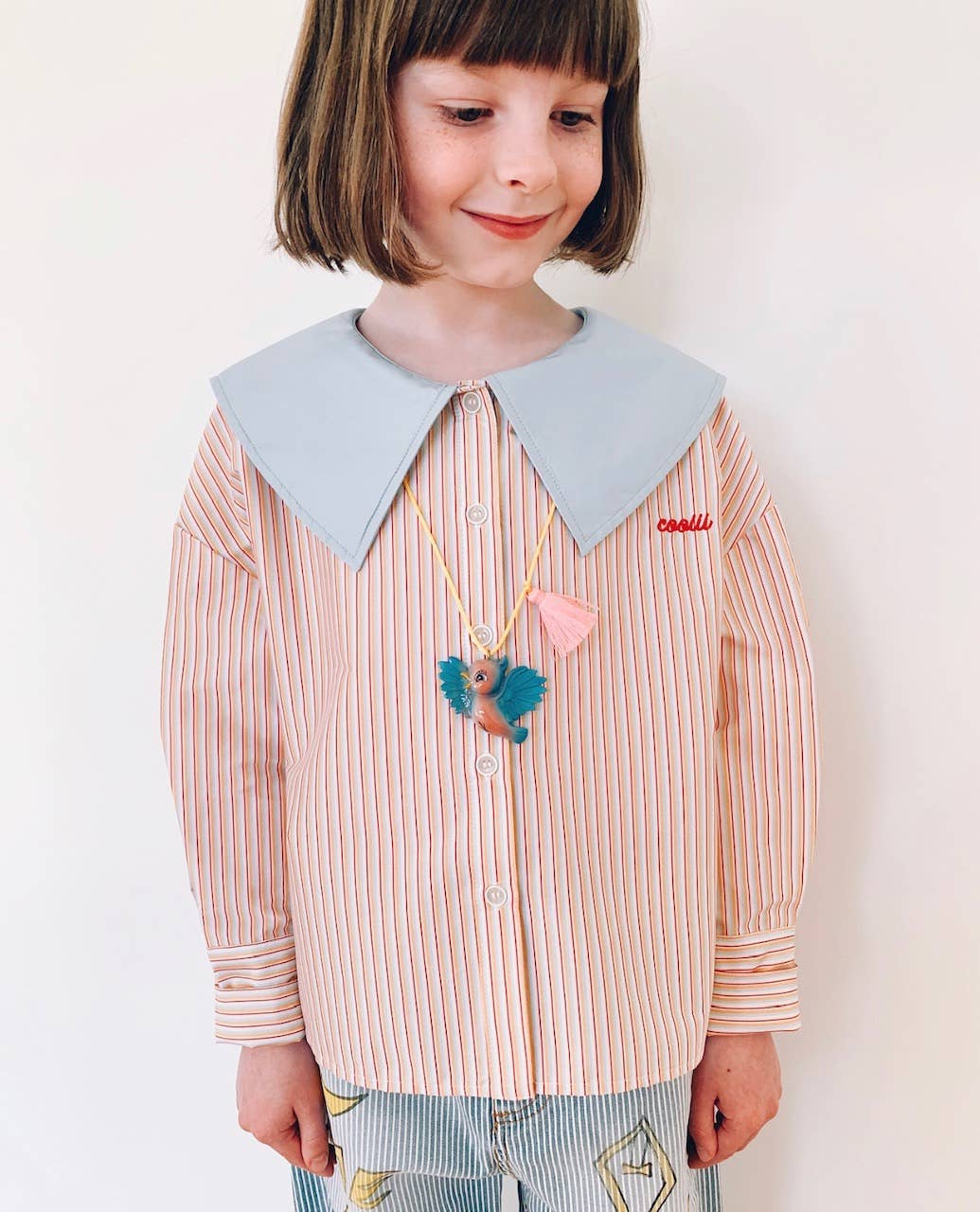 Birdie the Bird Necklace by Gunner & Lux