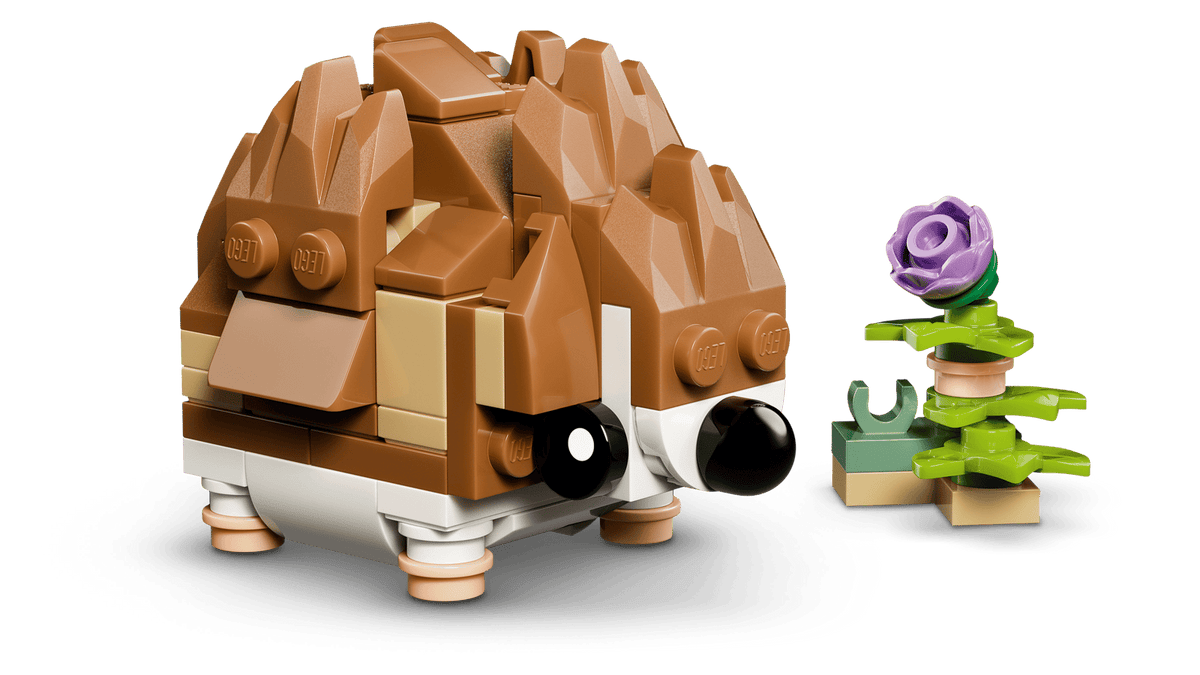 LEGO Cute Hamster with a Flower