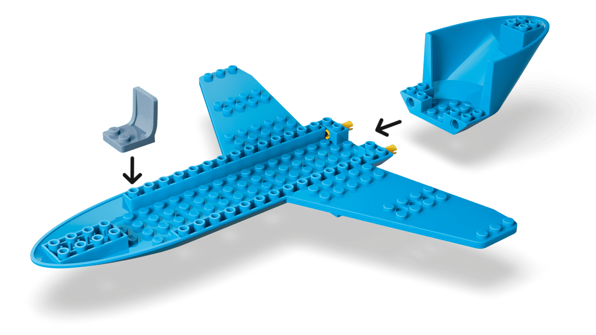 LEGO City Passenger Jet
