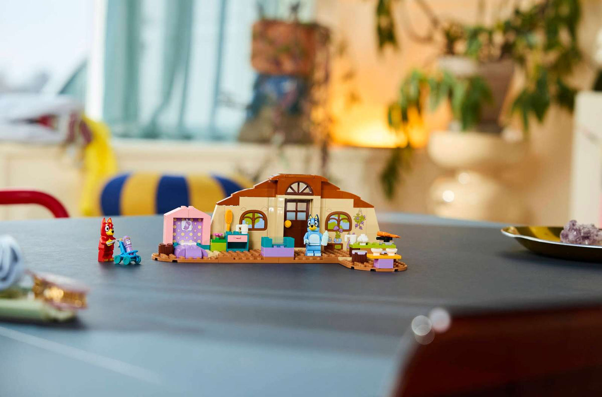 LEGO School with Rusty and Bluey