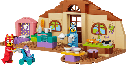 LEGO School with Rusty and Bluey