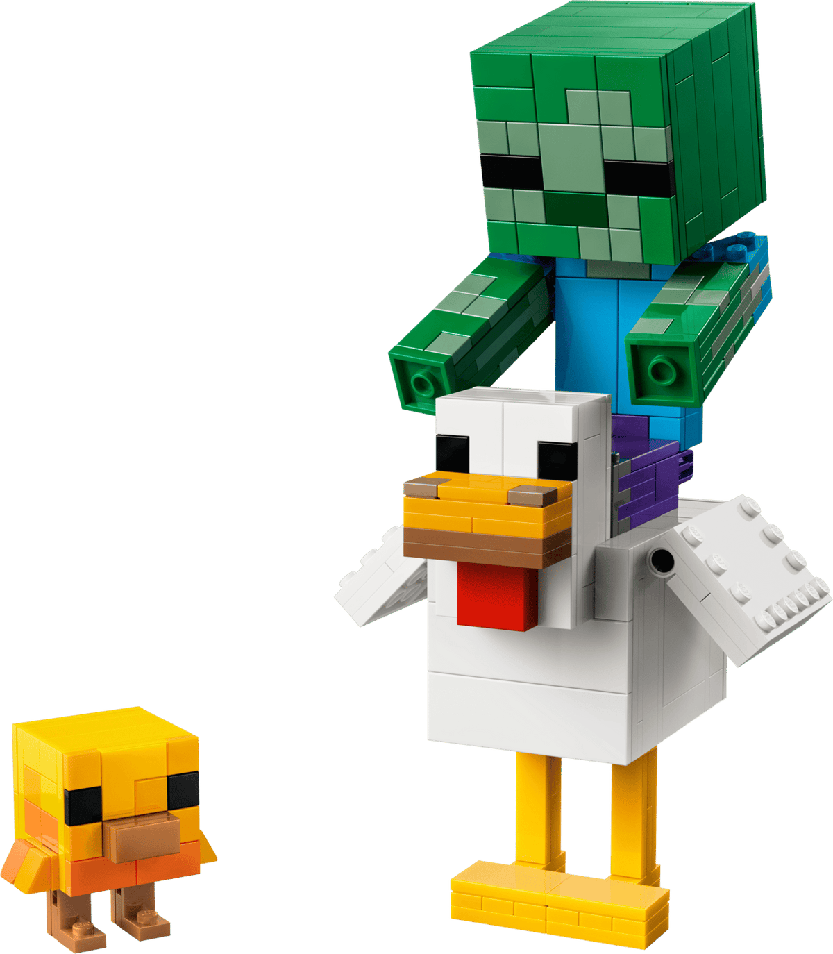 LEGO Minecraft Chicken Jockey