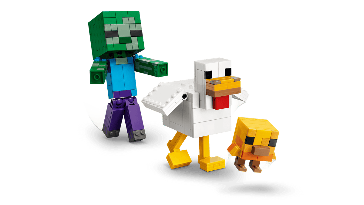 LEGO Minecraft Chicken Jockey