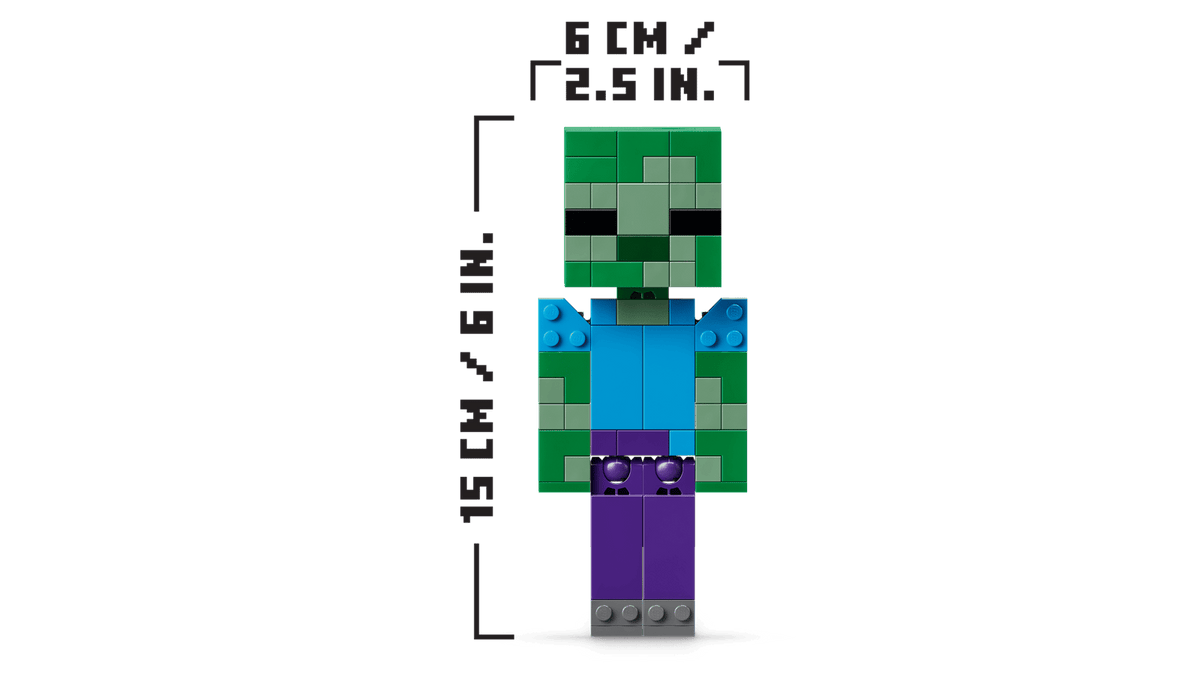 LEGO Minecraft Chicken Jockey