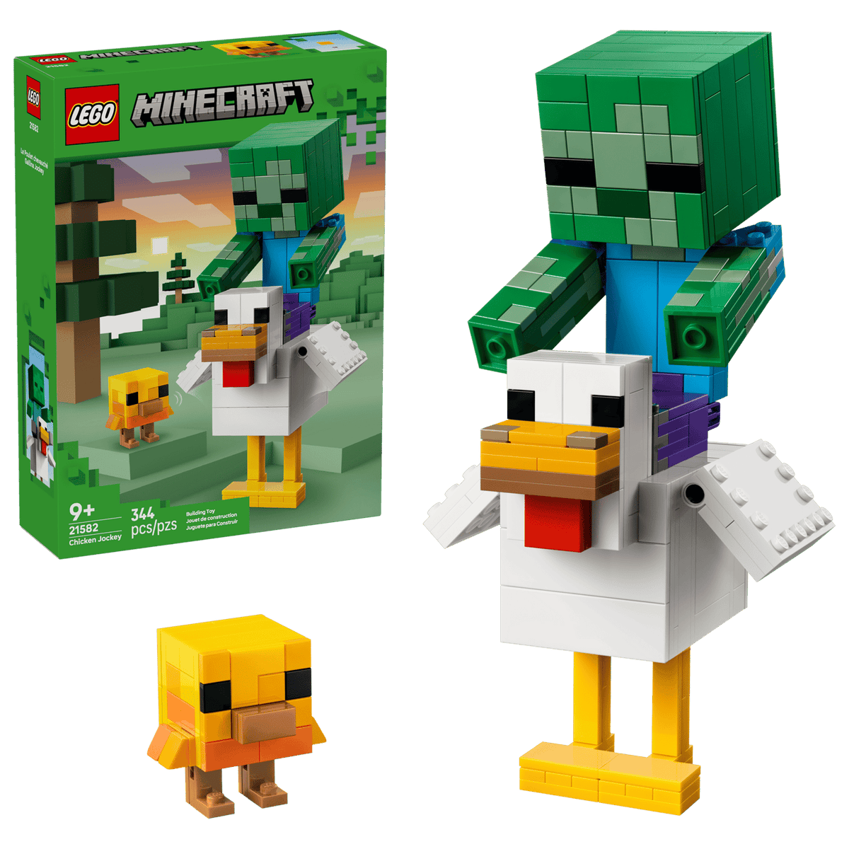 LEGO Minecraft Chicken Jockey
