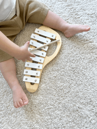 Minimalist Baby Wooden Xylophone