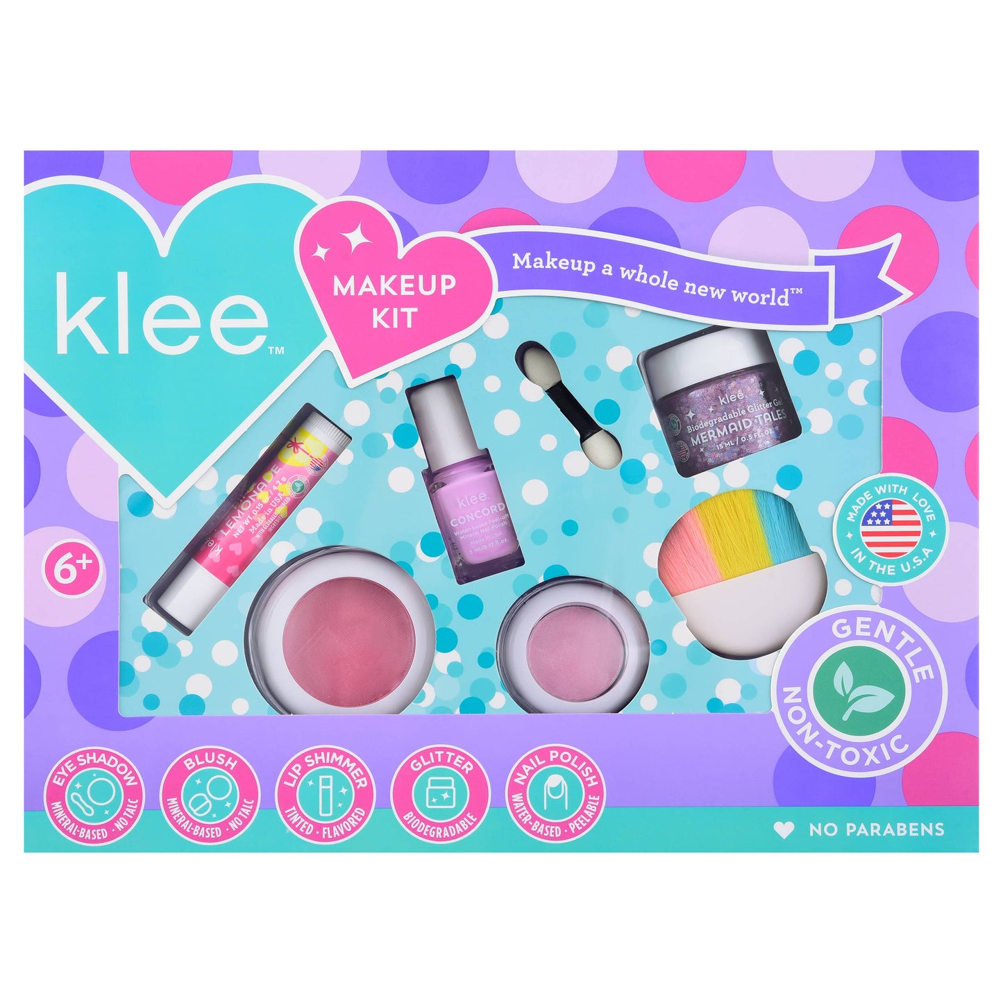 Stick with Me Sugar Pop Deluxe Makeup Kit by Klee Naturals