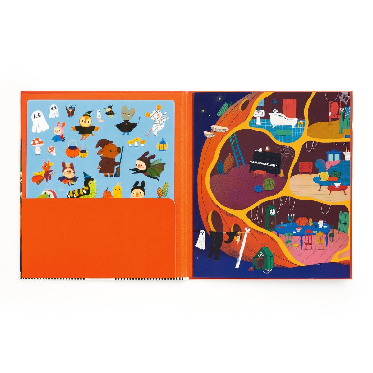 Pumpkin Village Reusable Sticker Activity Set