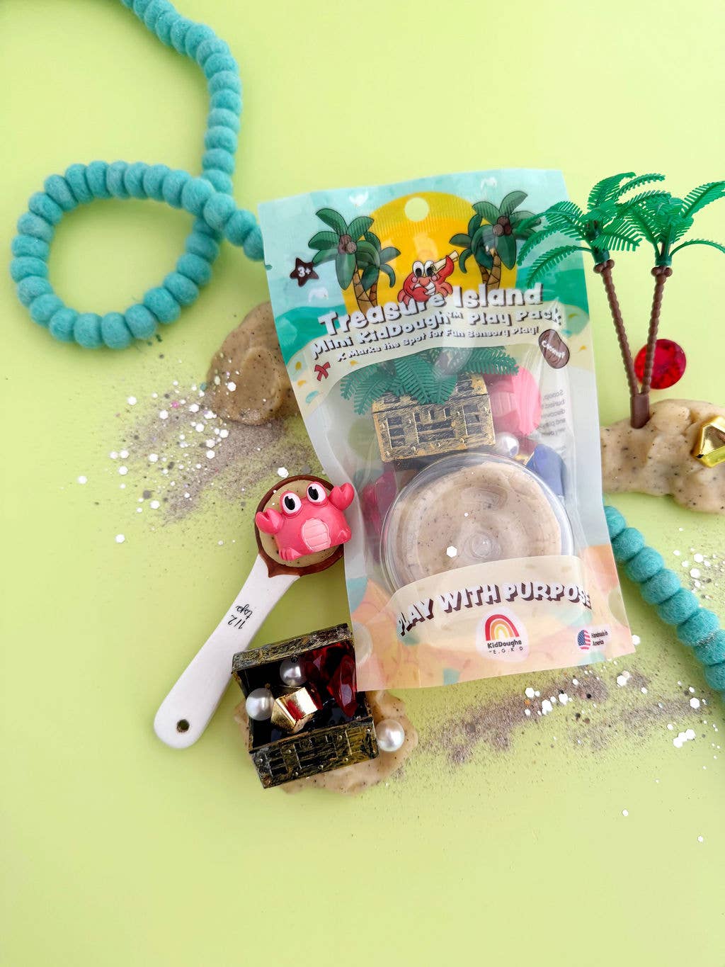 Treasure Island Mini Play Dough Pack