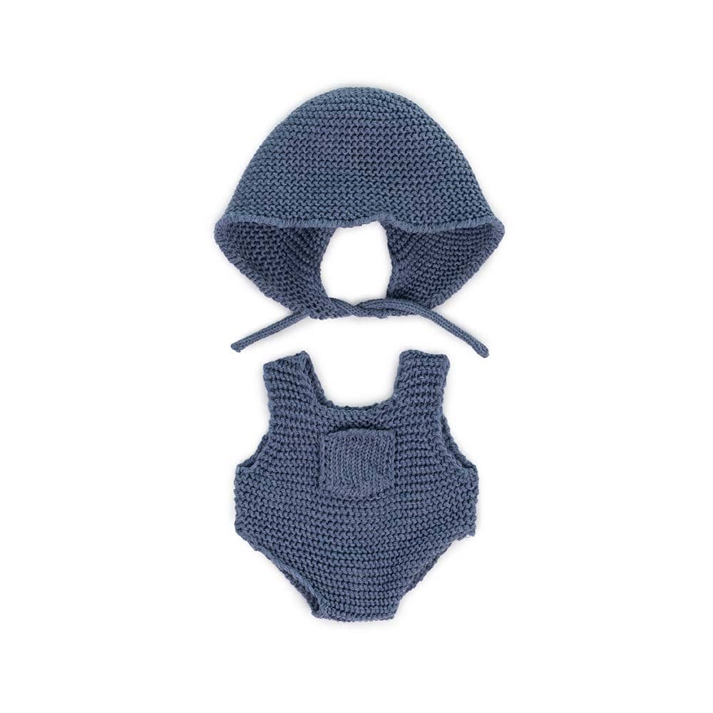 Knitted Doll Clothes for 8 1/4" Dolls - 4 Styles