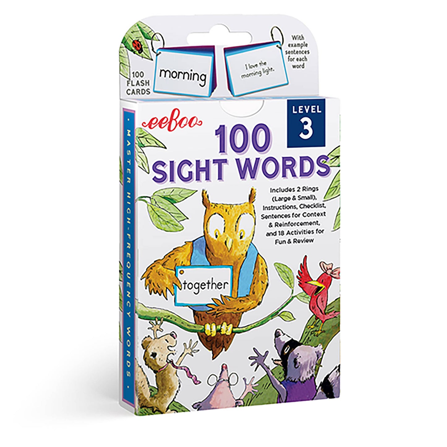 100 Sight Words Level 3 Flash Cards