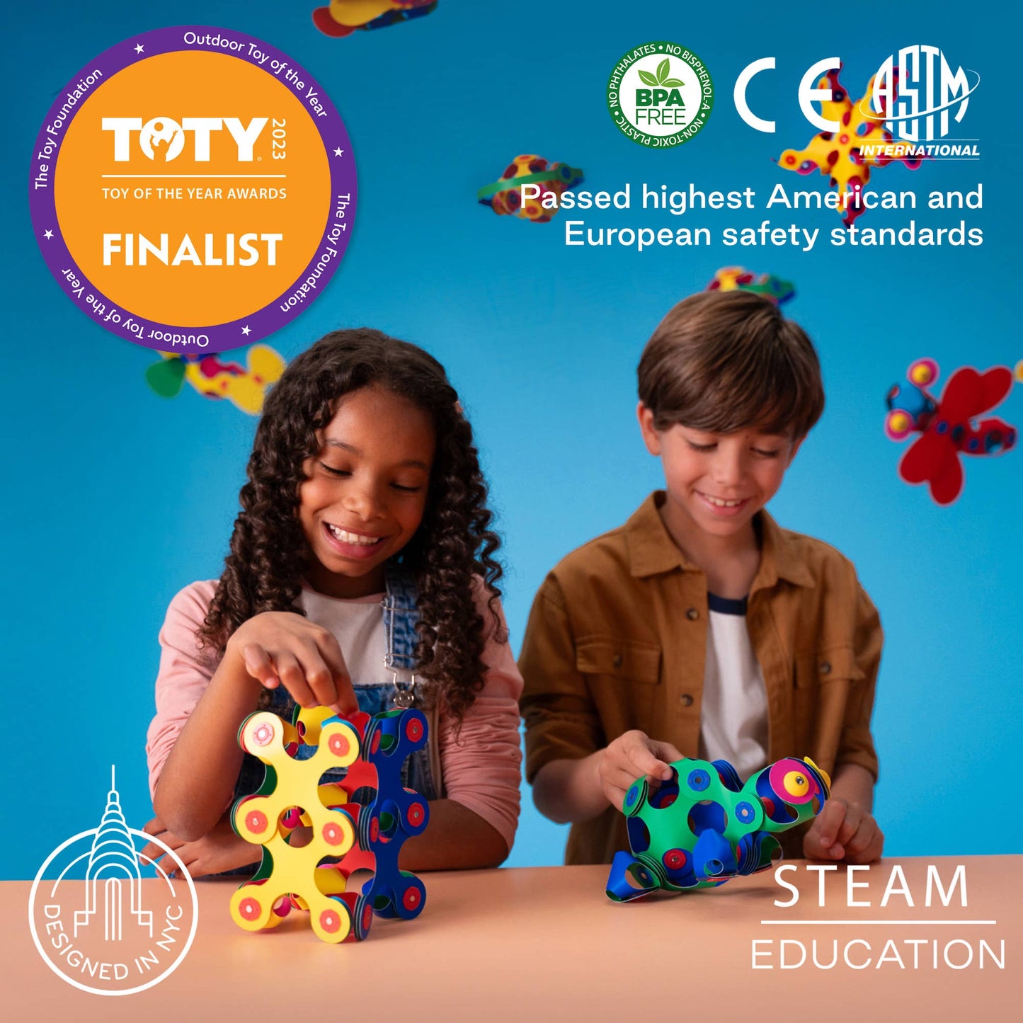 Pink + Yellow Crew Pack by Clixo