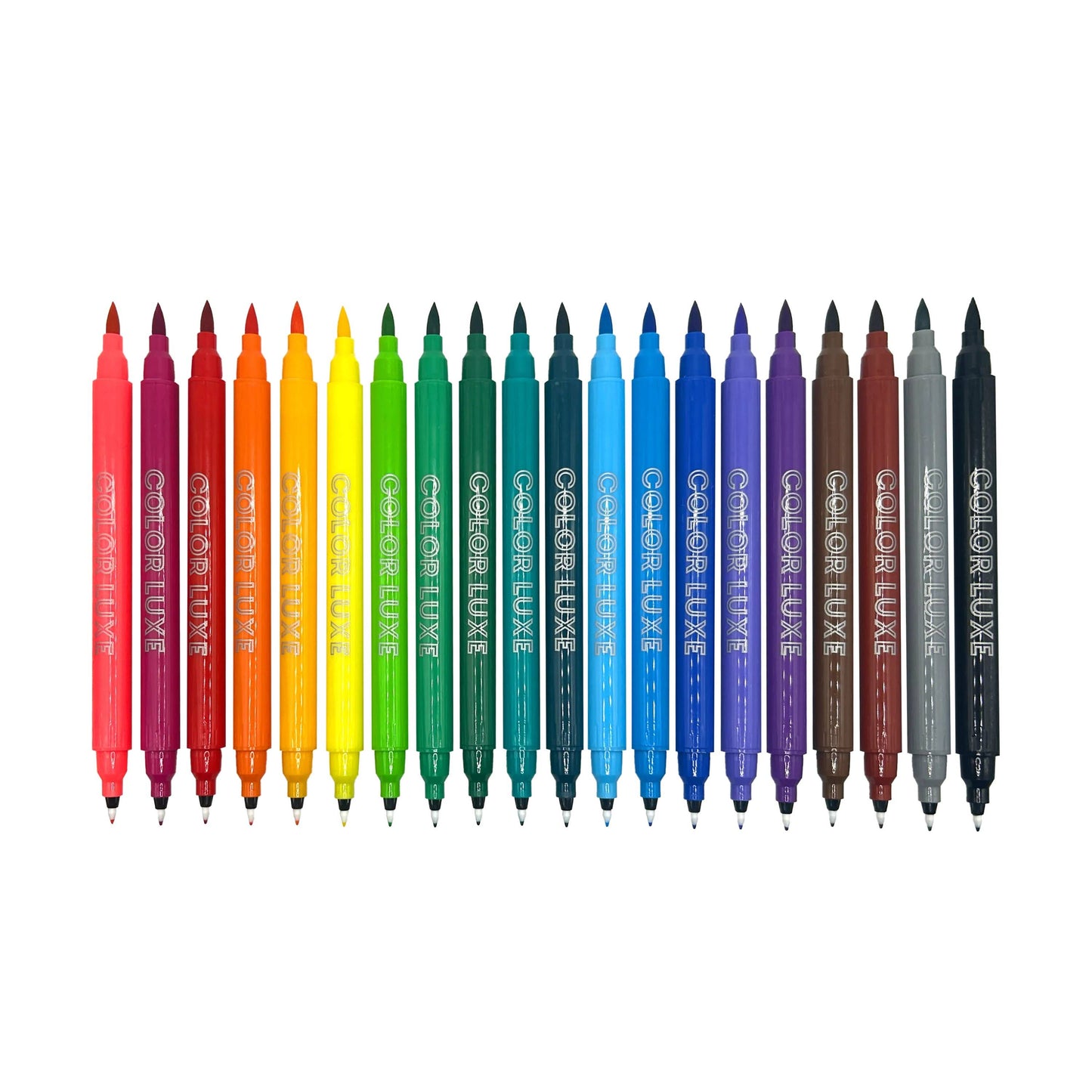 Color Luxe Double-Ended Markers (Set of 20)