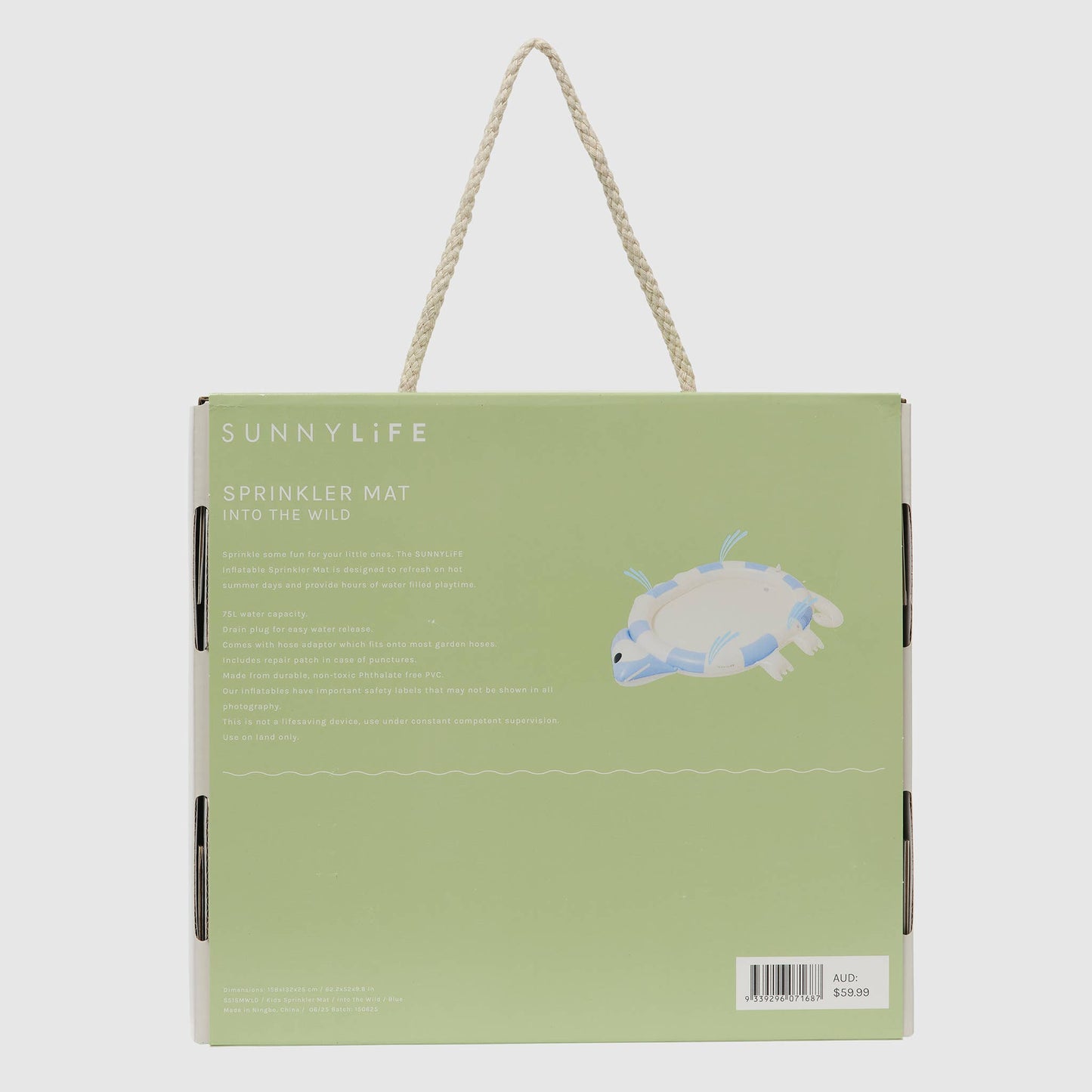 Kids Sprinkler Mat Into the Wild Blue