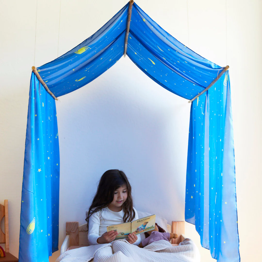 Double Playsilk Star by Sarah's SIlks