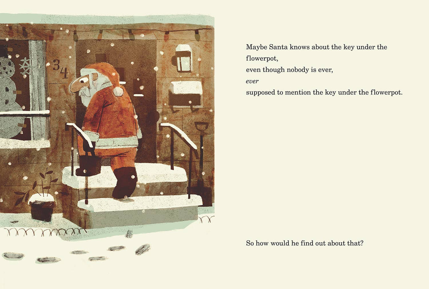 How Does Santa Go Down The Chimney? Book