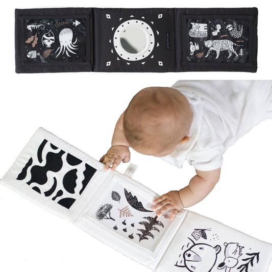 Baby Tummy Time Gallery with Mirror by Wee Gallery