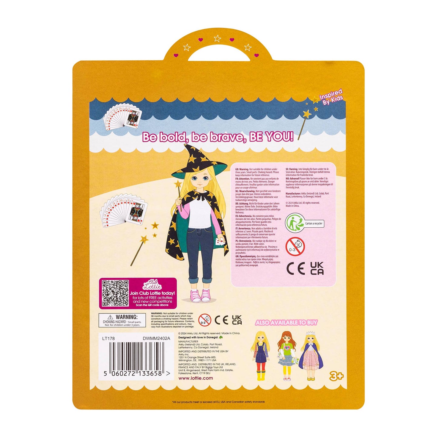 Magician Girl Lottie Doll Accessories