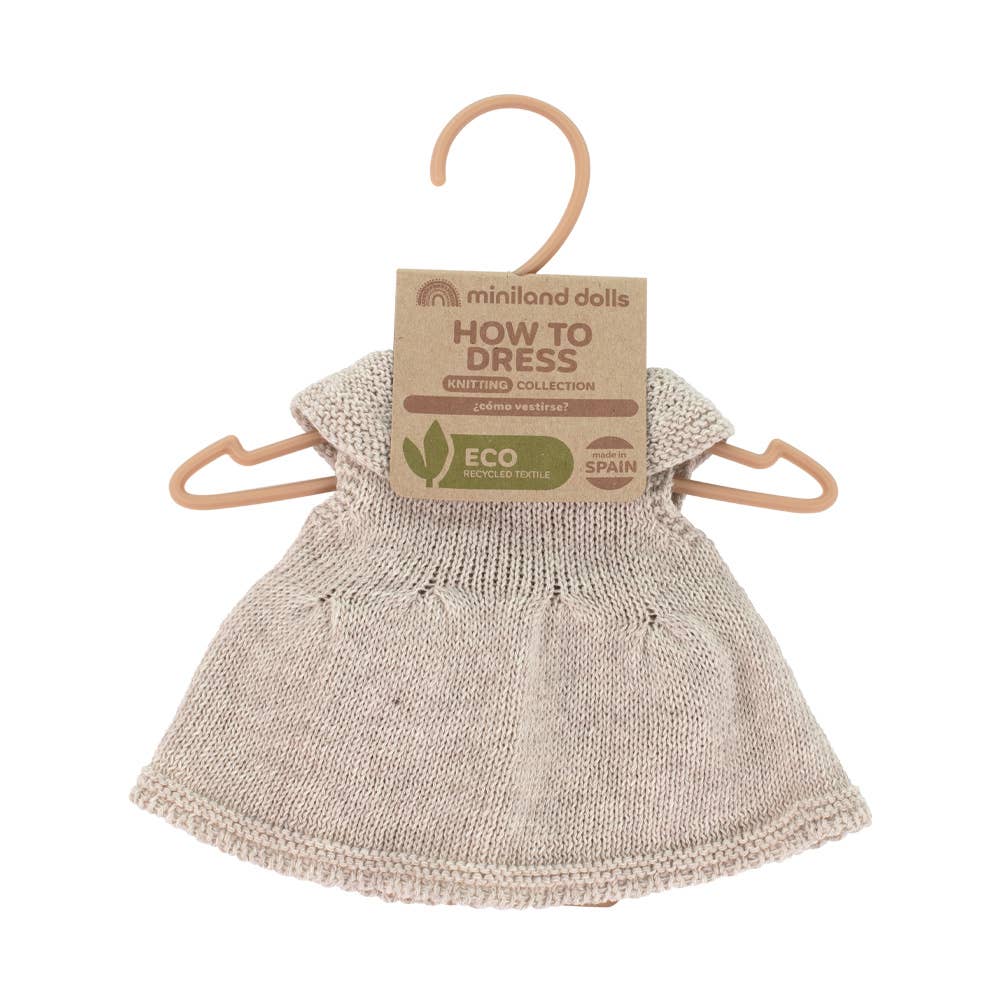 Knitted Doll Clothes for 12 5/8" Dolls - 4 Styles