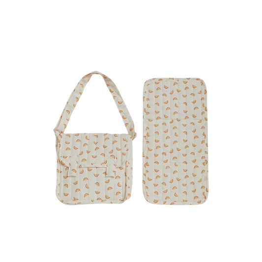 Carrie Convertible Changing Bag in Rainbow by Olli Ella