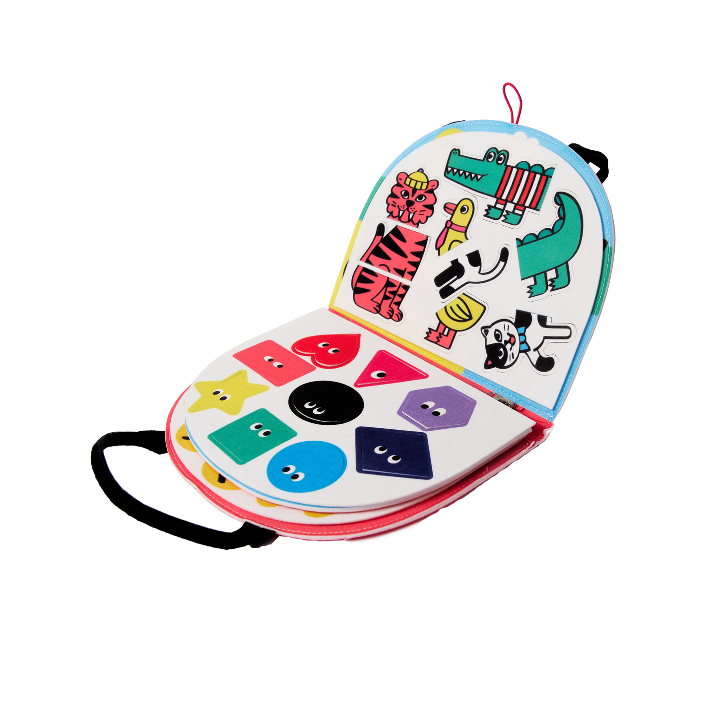 Montessori Play Book, Colors and Shapes