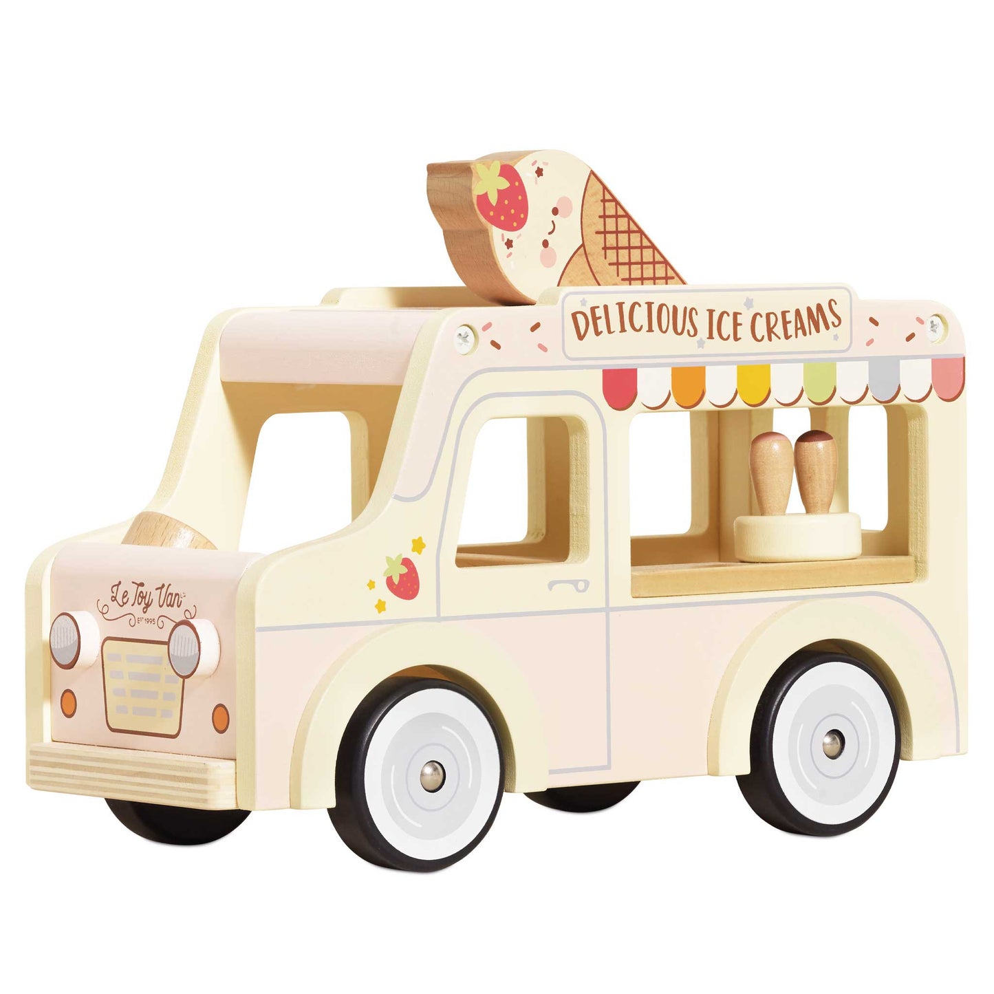 Wooden Ice Cream Van by Le Toy Van