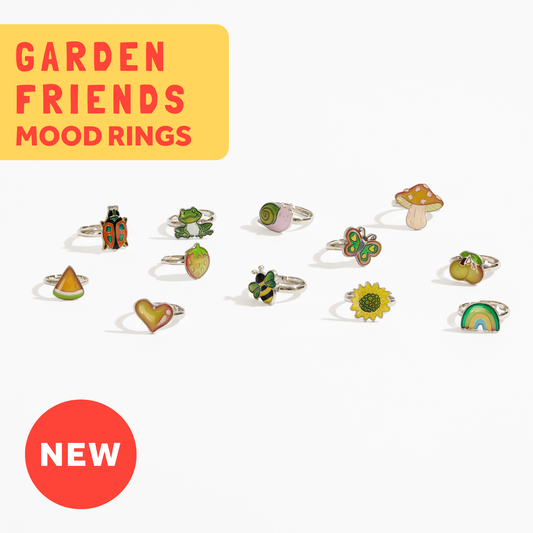 Garden Friends Mood Ring (Assorted Styles)