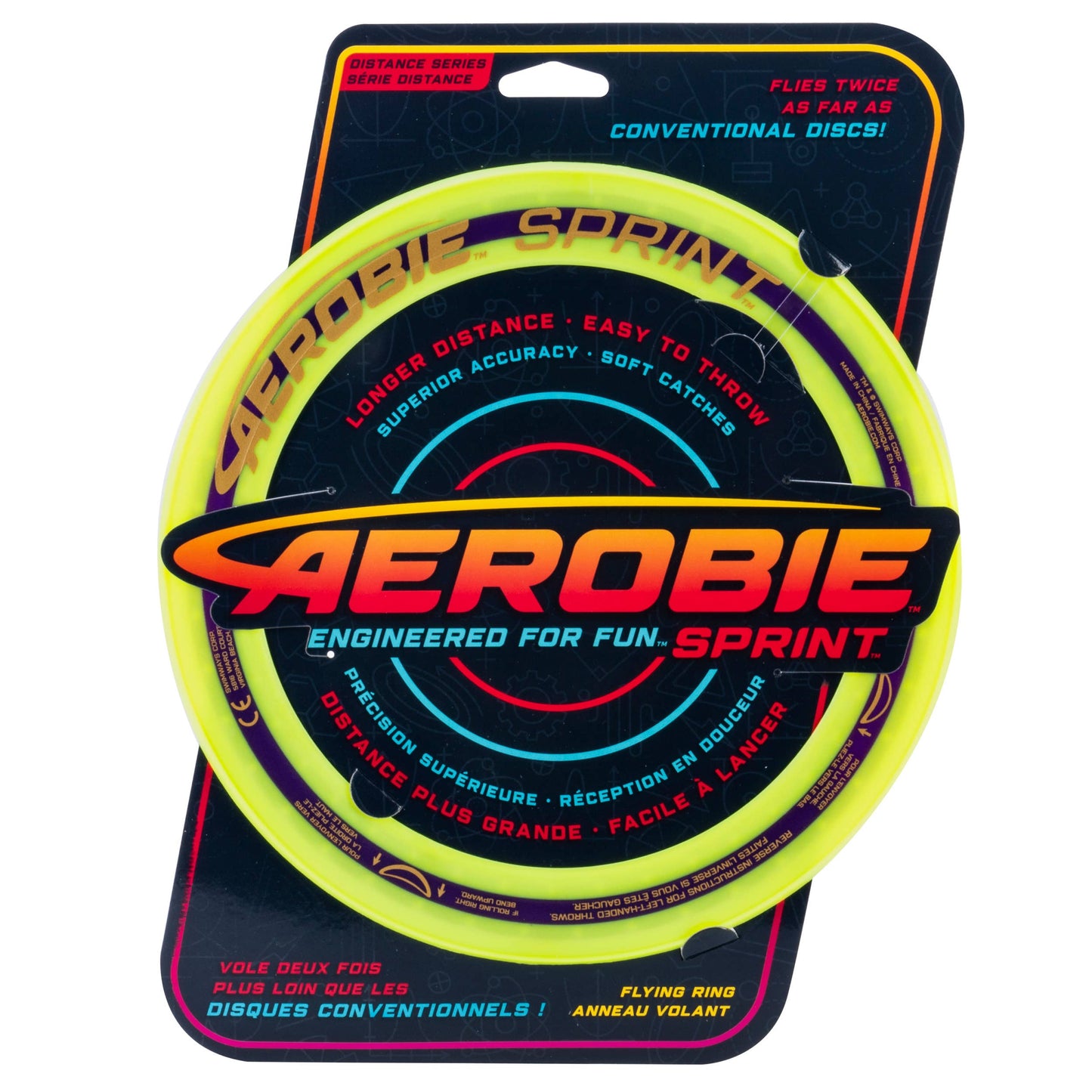 Aerobie Sprint Ring 10" Flying Disc