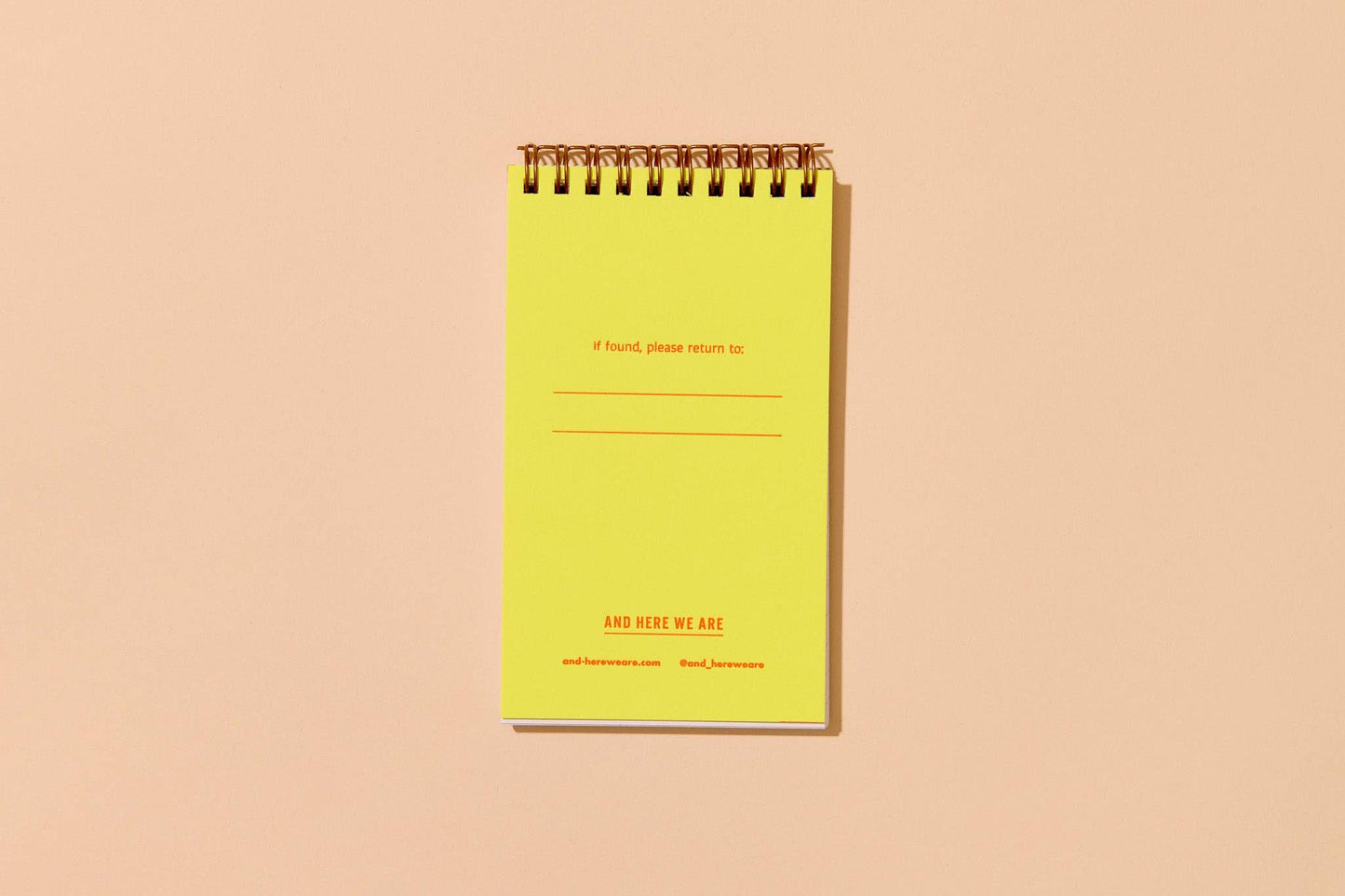 Hearts Letterpress Pocket Notebook