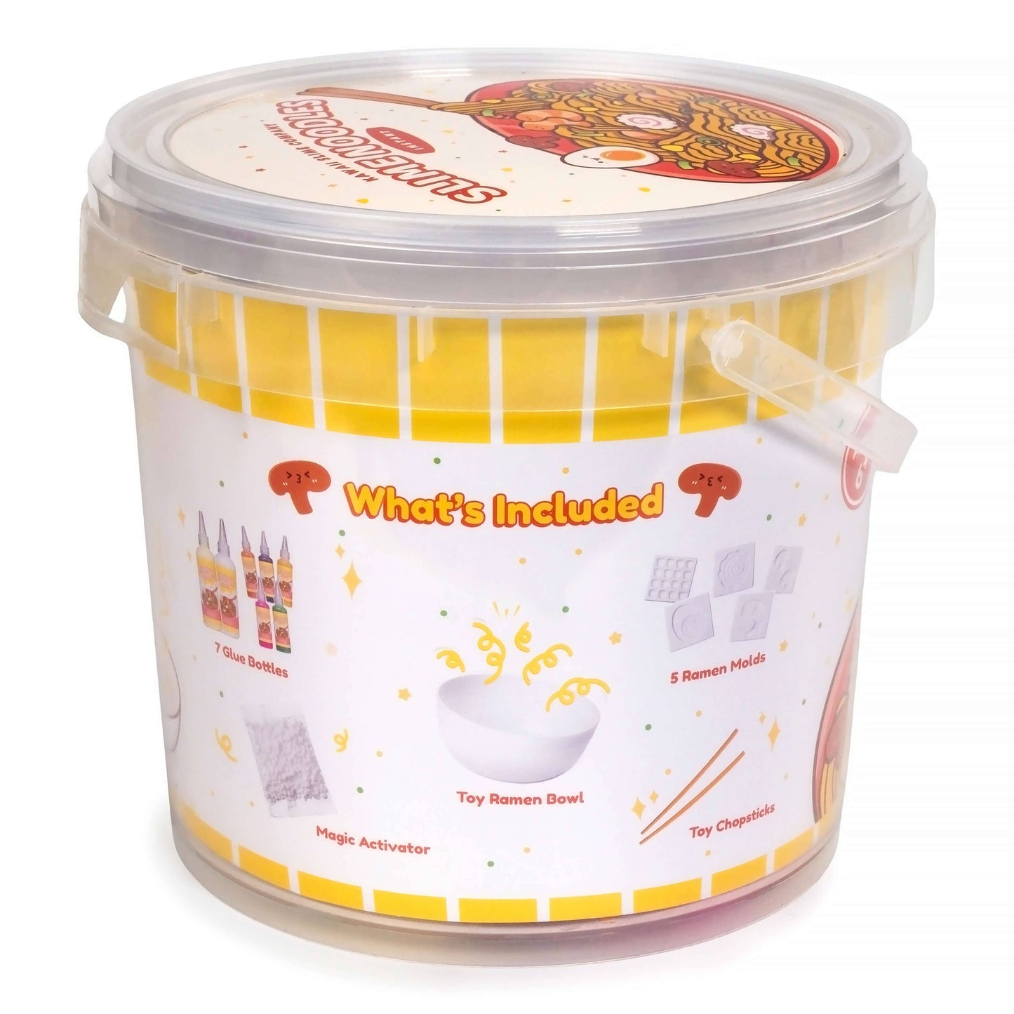 Instant Ramen Noodles Slime Science Kit by Kawaii Slime Company