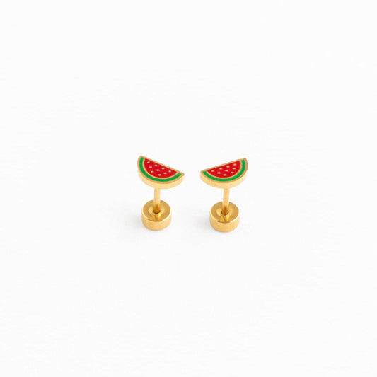 Watermelon Stud Earrings