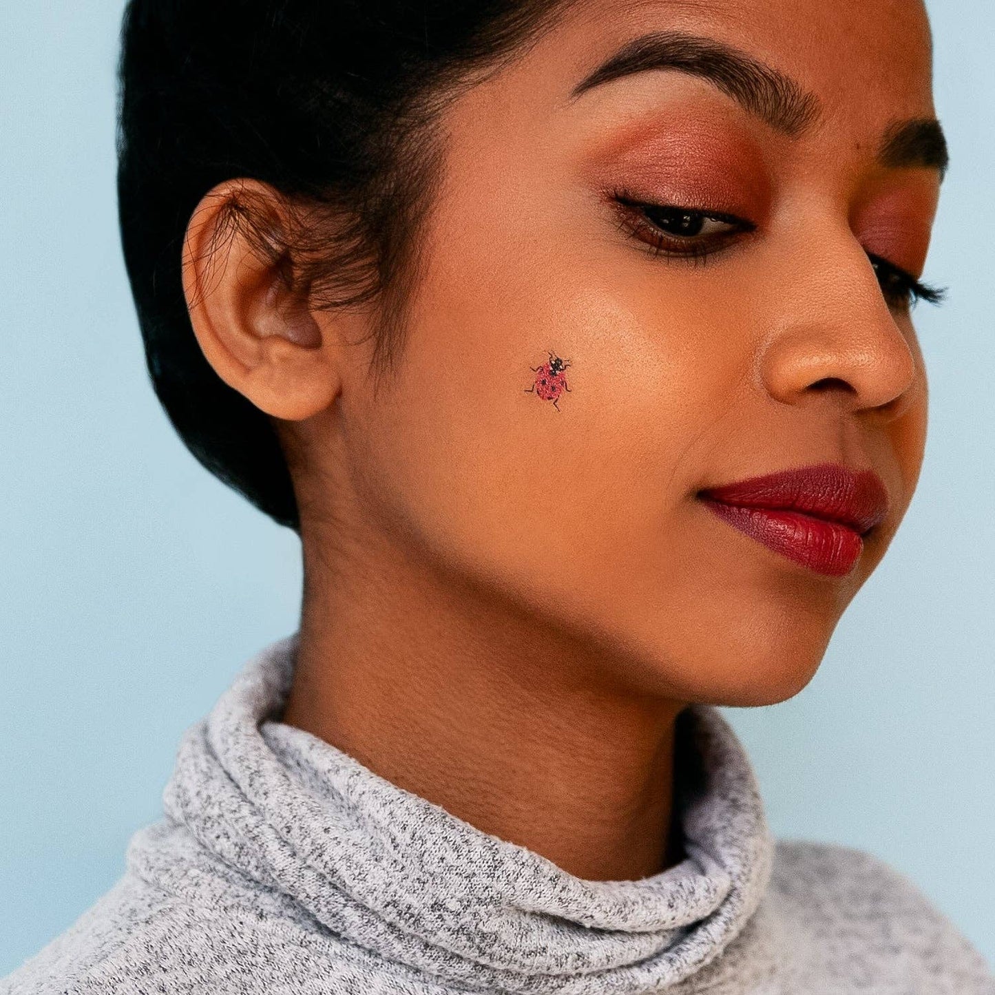 Ladybugs Temporary Tattoo Pair